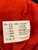 Valentino Red/Blood Orange Cowl Neck Top