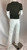 Armani Jeans White Lined Cropped Jeans Pants