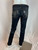 Roberto Cavalli Black Sequin Gold Print Jeans Pant