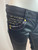 Roberto Cavalli Black Sequin Gold Print Jeans Pant
