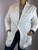 Armani Jeans Unisex White Blazer Jacket