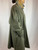Burberrys Unisex Olive Green Trench Coat