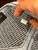 Yves Saint Laurent Waffle Knit V Neck Sweater