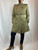 Burberry Light Olive Green Mid Length Trench Coat