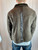 Armani Jeans Brown Pilot Sherpa Lined Faux Leather Jacket
