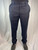 Salvatore Ferragamo Navy Blue Pinstripe Wool Dress Pants