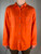 Perte Aktive by Krizia Bright Orange Linen Button Up Shirt