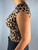 Dolce & Gabbana Leopard Scoop Neck Shirt