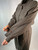 Burberrys London Tweed Plaid Belted Wool Overcoat