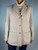 Salvatore Ferragamo Light Tan Silk Blazer