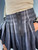 Burberry London Ombre Gray Plaid Zipper Pleated Mini Skirt