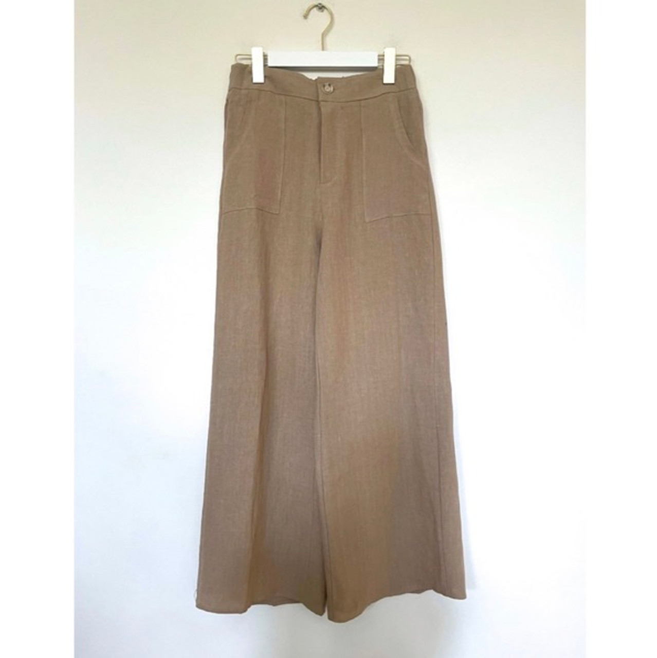 Linen Pants - Taupe