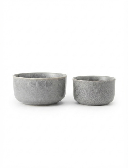 CALICE CERAMIC BOWL SET OF 2 - DENIM
