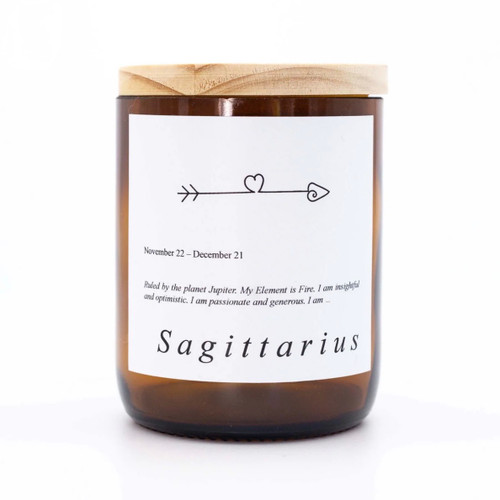 ZODIAC CANDLE - SAGITTARIUS / PALM DESERT SCENT