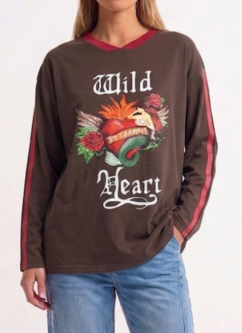 Wild Heart Long Sleeve Tee