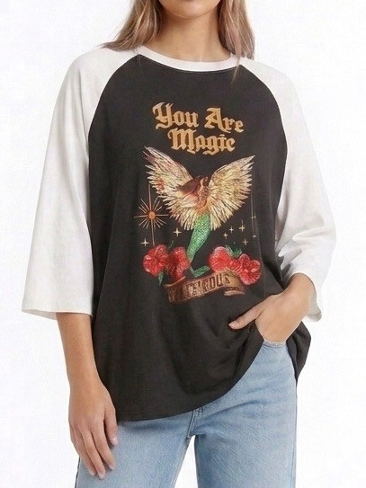 YOU ARE MAGIC RAGLAN LONG SLEEVE