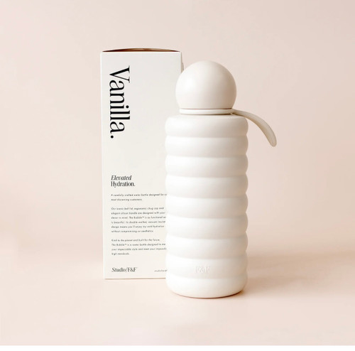 THE BUBBLE - VANILLA - REUSABLE WATER BOTTLE