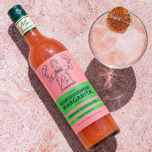 WATERMELON & STRAWBERRY MARGARITA COCKTAIL MIX