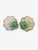 LOTTI TULIP - WINE GLASS SET OF 2 - BLUE & GREEN