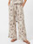 BEIGE FLORA PANTS