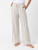 BEIGE & WHITE STRIPE PANTS