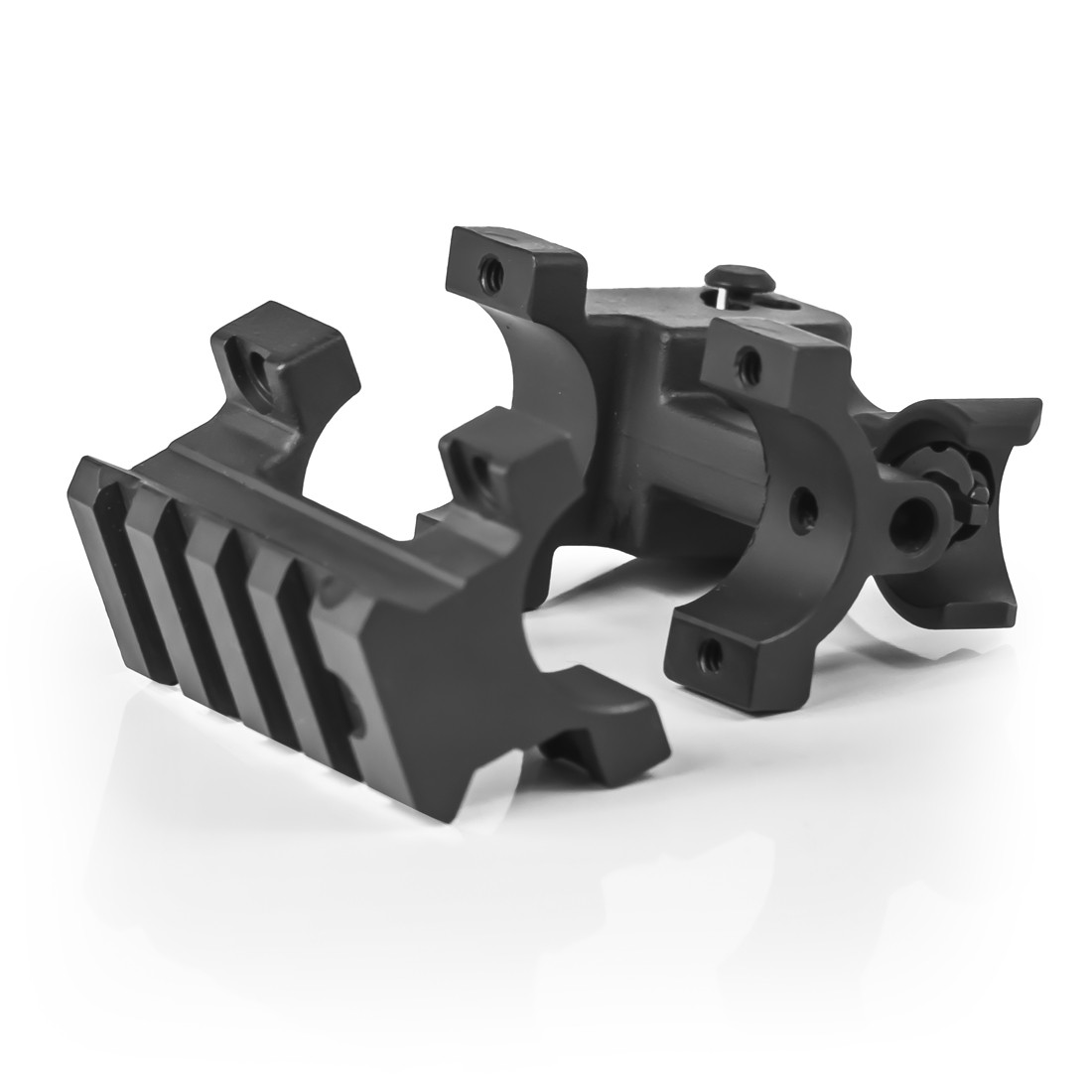 Hooded Flip Front Sight Gas Block w/Rail (.750) - Yankee Hill Machine