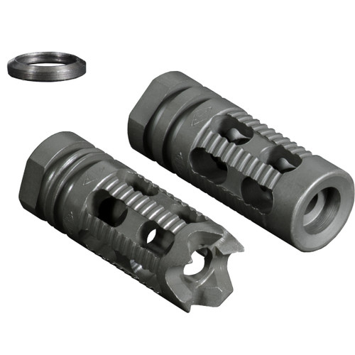 Phantom® 5.56mm Muzzle Brake/Compensator Hybrid (1/2"-28) - YHM-28-5M1