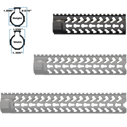 S.L.K. KEYMOD CARBINE HAND GUARD