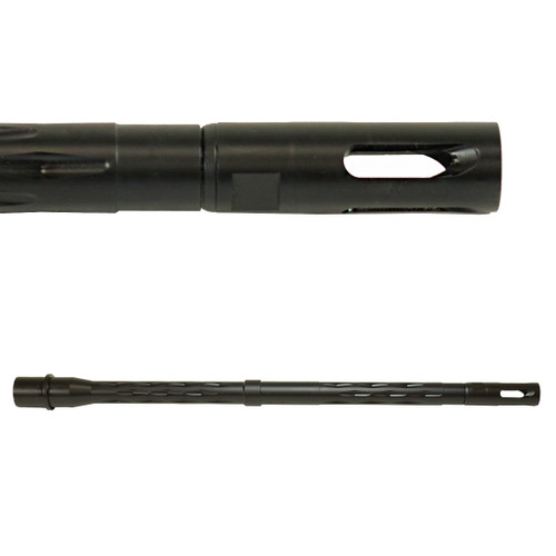 5.56 NATO AR BARREL, 14.5" (16" LEGAL), FLUTED, PINNED 5C2, 1:8" TWIST