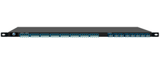 Slim TAPstack device with singlemode 100G LR Passive Fiber TAPs, Slim 1/3U Slim TAPstack device with singlemode 100G LR Passive Fiber TAPs, Slim 1/3U