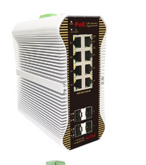 INDUSTRIAL 10 GIGABIT POE+ MANAGED SWITCH EN-ML2+ISW10G-8P++4S+ INDUSTRIAL 10 GIGABIT POE+ MANAGED SWITCH EN-ML2+ISW10G-8P++4S+