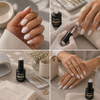 Life style nail tech milky white nails