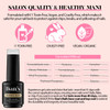Starlight White Rubber Base Gel Coat | Milky Color with Glitters