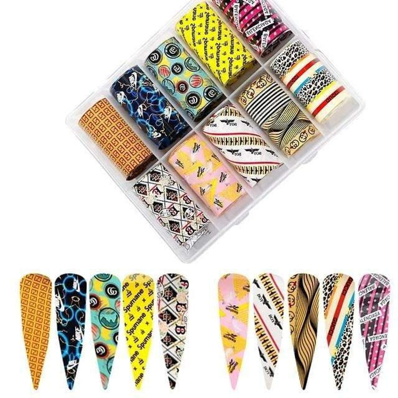 best makeup beauty mommy blog of india: Born Pretty Store Colorful Hearts Nail  Art Stickers Review