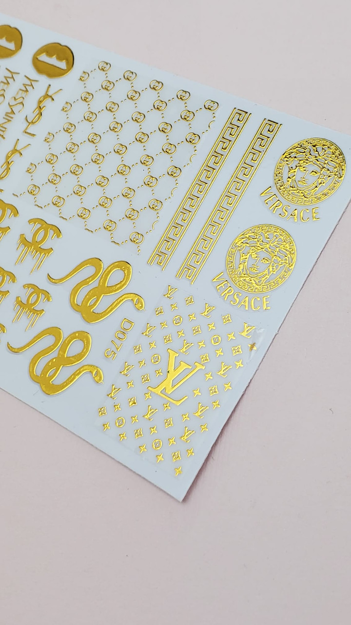 Nail Letter Stickers, Range Of Font Styles & Designs