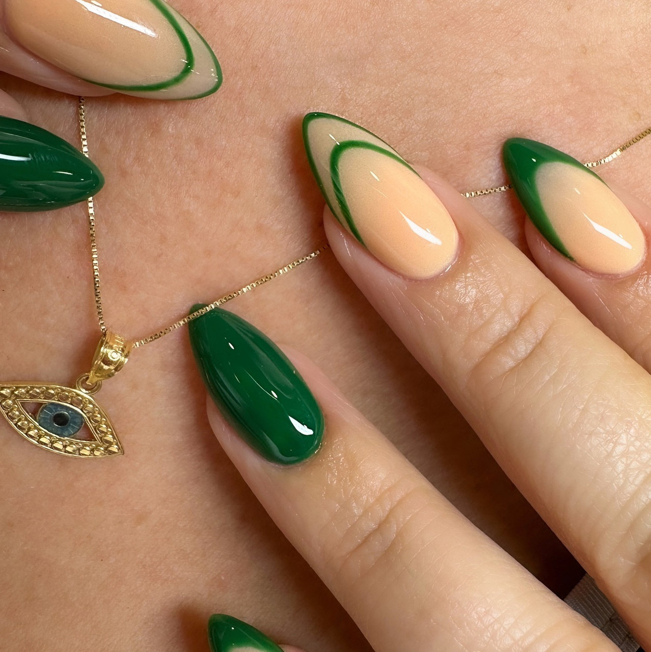 Dark Green Nails Ideas to Consider for 2020 | Stylish Belles | Green nails,  Nails, Green nail designs