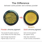Gold Chrome Mirror Pigment Powder