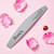 Half Moon Zebra Nail File Doubled Sides Washable Half Moon Zebra Nail File Doubled Sides Washable