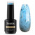 Dan's Nails Rubber Base Gel – Blue Blink 15ml bottle with swatch featuring translucent blue base and reflective navy, silver, and charcoal flakes Dan's Nails Rubber Base Gel – Blue Blink 15ml bottle with swatch featuring translucent blue base and reflective navy, silver, and charcoal flakes