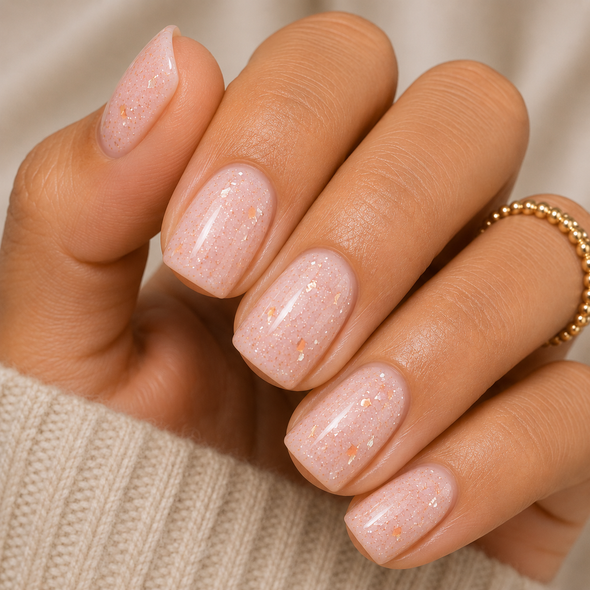 Pixie Pink Rubber Base Gel