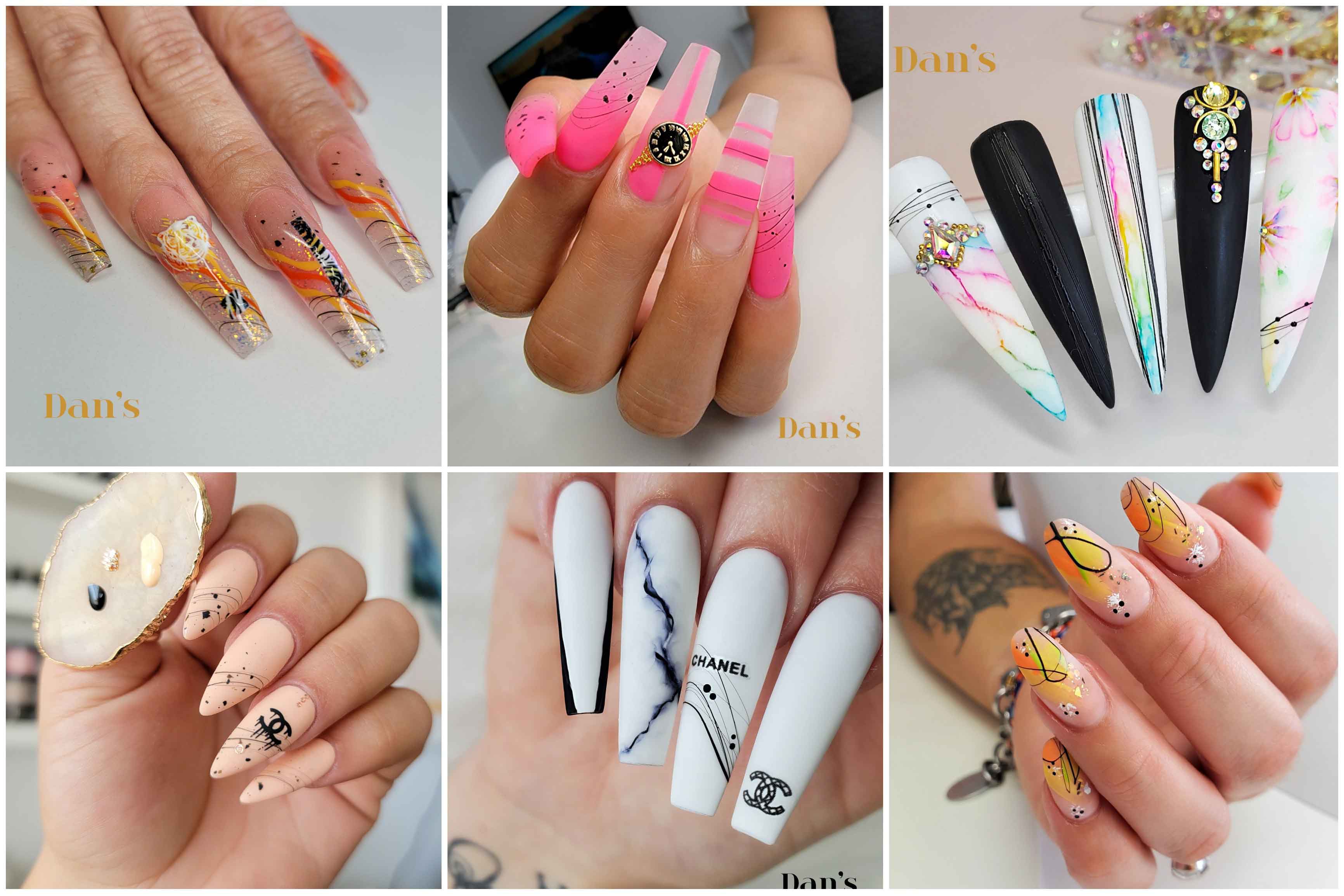 SPIDER GEL NAIL ART DESIGNS