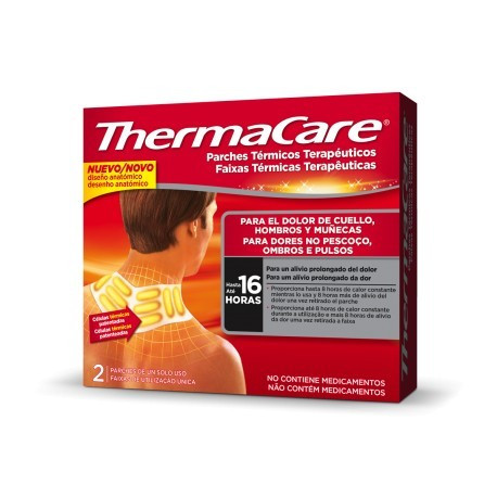 Thermacare cuello hombros y muñecas parches térmicos