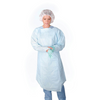 Medline Thumbs Up Polyethylene Gowns Regular/Large Blue 75/ctn