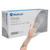 Medicom Vitals Vinyl Gloves Powder-Free XSmall 100/box (VIT1209A)
