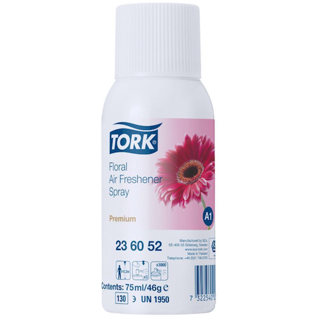 Tork Floral Air Freshener Spray A1 System 75ml (TK236052)
Tork Products