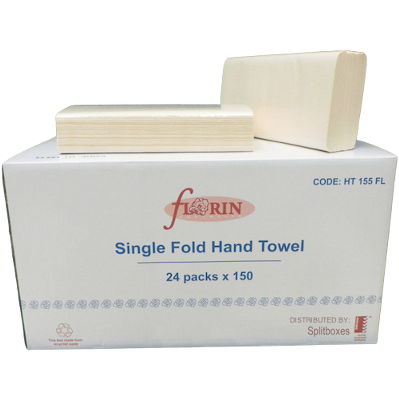 Florin Single Fold Hand Towel 24 Packs x 150 Towels (HT155FL)
Florin Products
