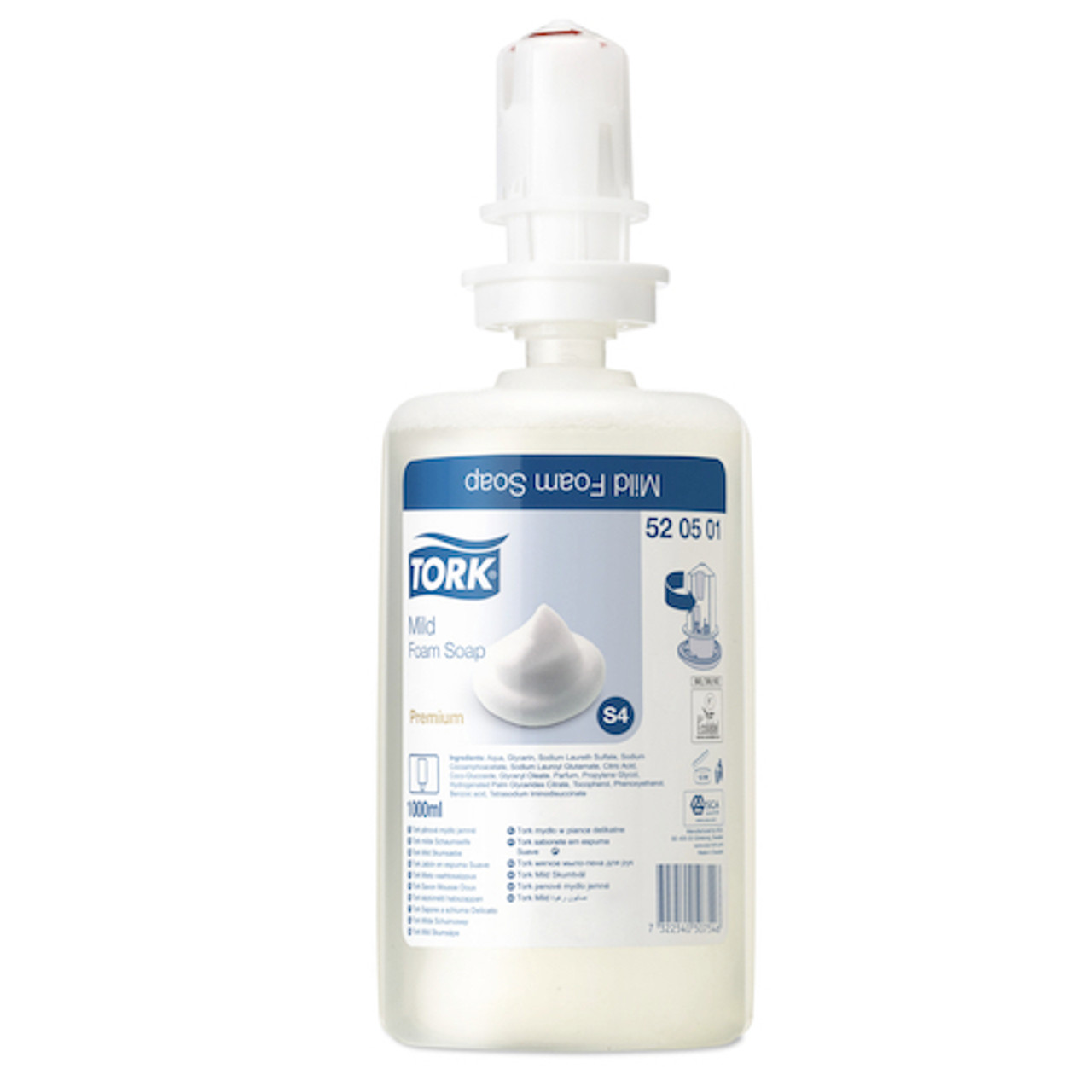 Tork Mild Foam Soap S4 System 1 L (TK520501)