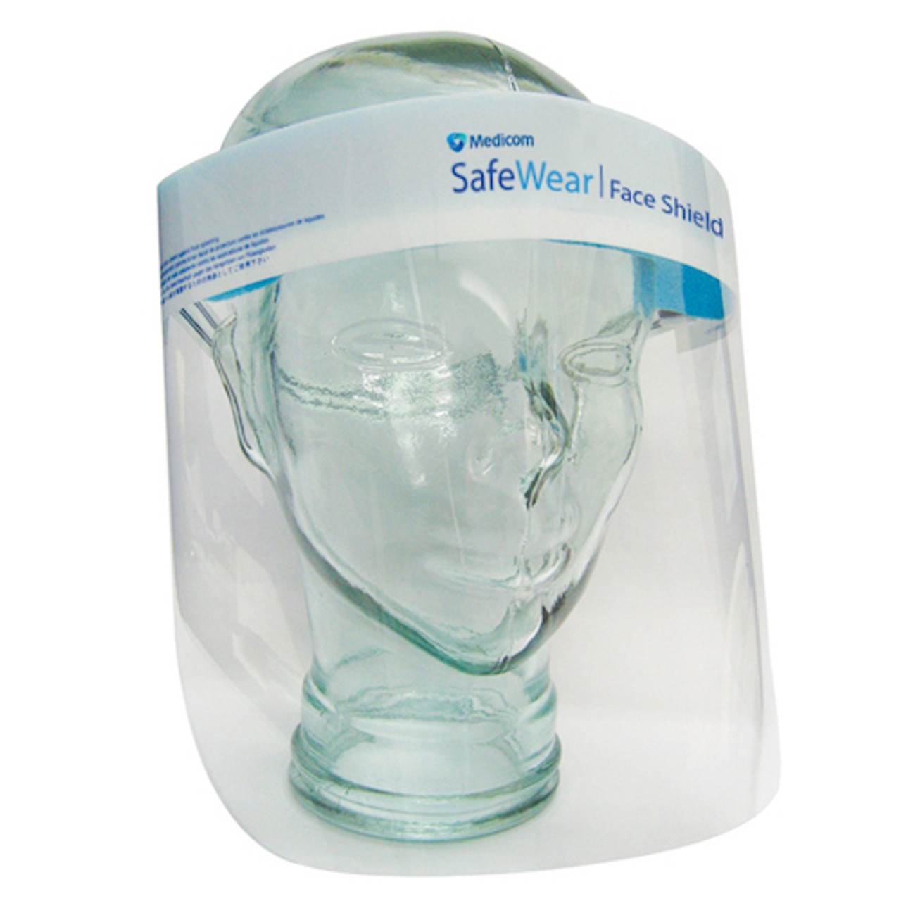 Medicom SafeWear Full Face Shield Fog Free 6/box