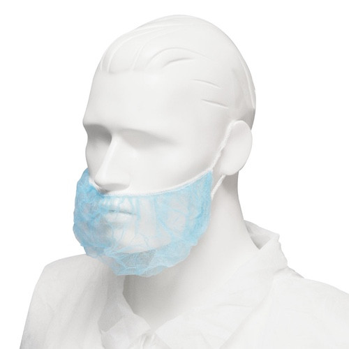 Disposable Beard Cover Double Loop Blue 500/ctn