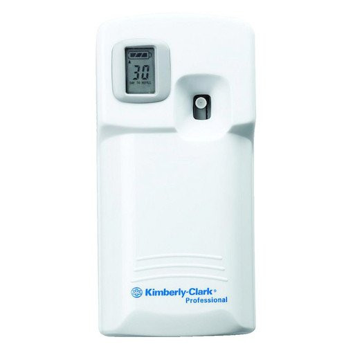 Kimberly Clark Kimcare Micromist Air Freshener Dispenser (9600), white, compact air freshener device.